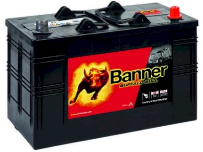 Autobaterie 12V 110Ah BUFFALO BULL 720A 344x172x214mm